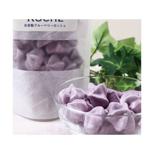 kk_blueberry-roche-002_01 ブルーベリーロッシェ ブルーベリーメレンゲ BLUEBERRY ROCHE 加工品 ロッシェ 自家製 3袋セット (1袋15g) 国産ブルーベリー 岡山県産ブルーベリー使用 OKAYAMA