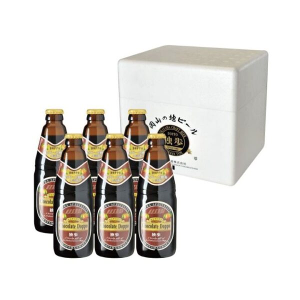 発泡酒 クラフトビール 地ビール 独歩ビール チョコレート独歩×3 ホワイトチョコレート独歩×3 セット クール便