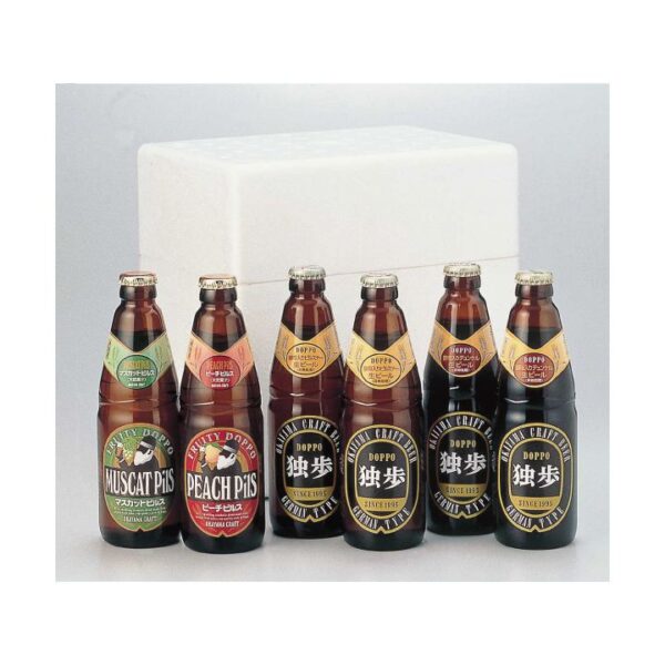 クラフトビール 独歩 フルーツ発泡酒詰め合わせ 6本セット