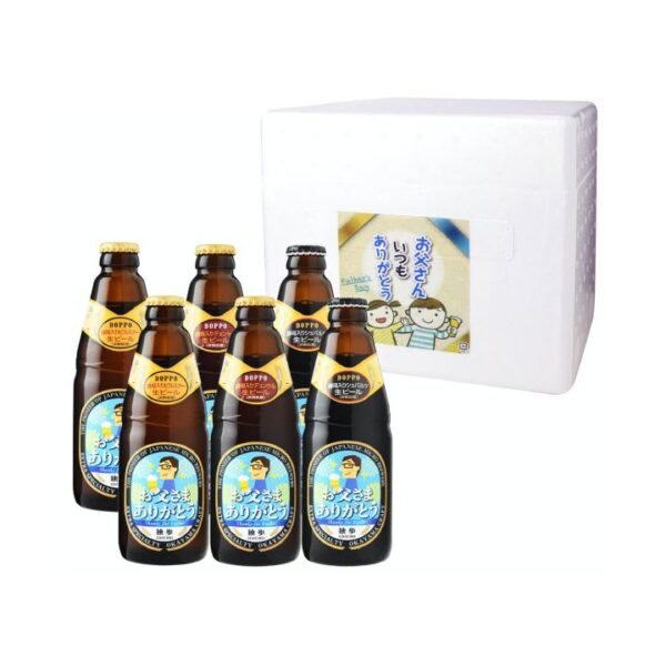 ギフト 父の日ラベル 独歩ビール詰め合わせ 6本