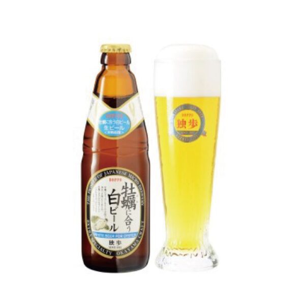 kk_miyashita-shuzo-oysterbeer8_03 クラフトビール 独歩 牡蠣に合う白ビール 8本セット 330ml瓶